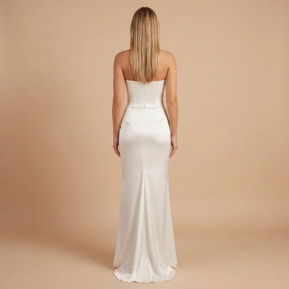 Isabelle Ruched Maxi Dress