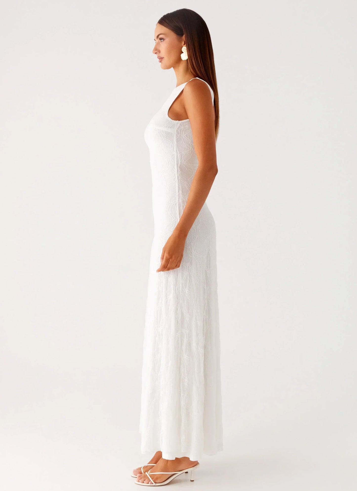 Embrace The Sun Maxi Dress - White
