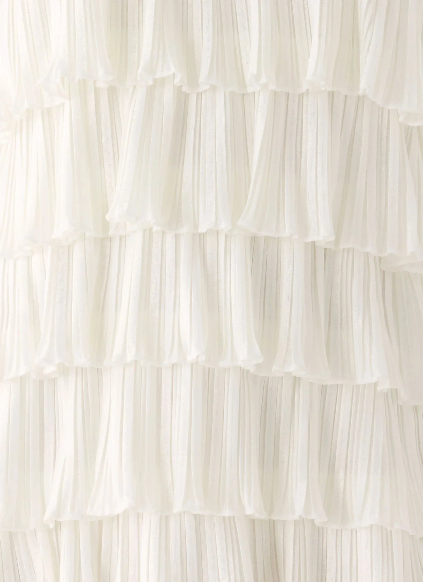 Lunar Bloom Mini Dress - Ivory