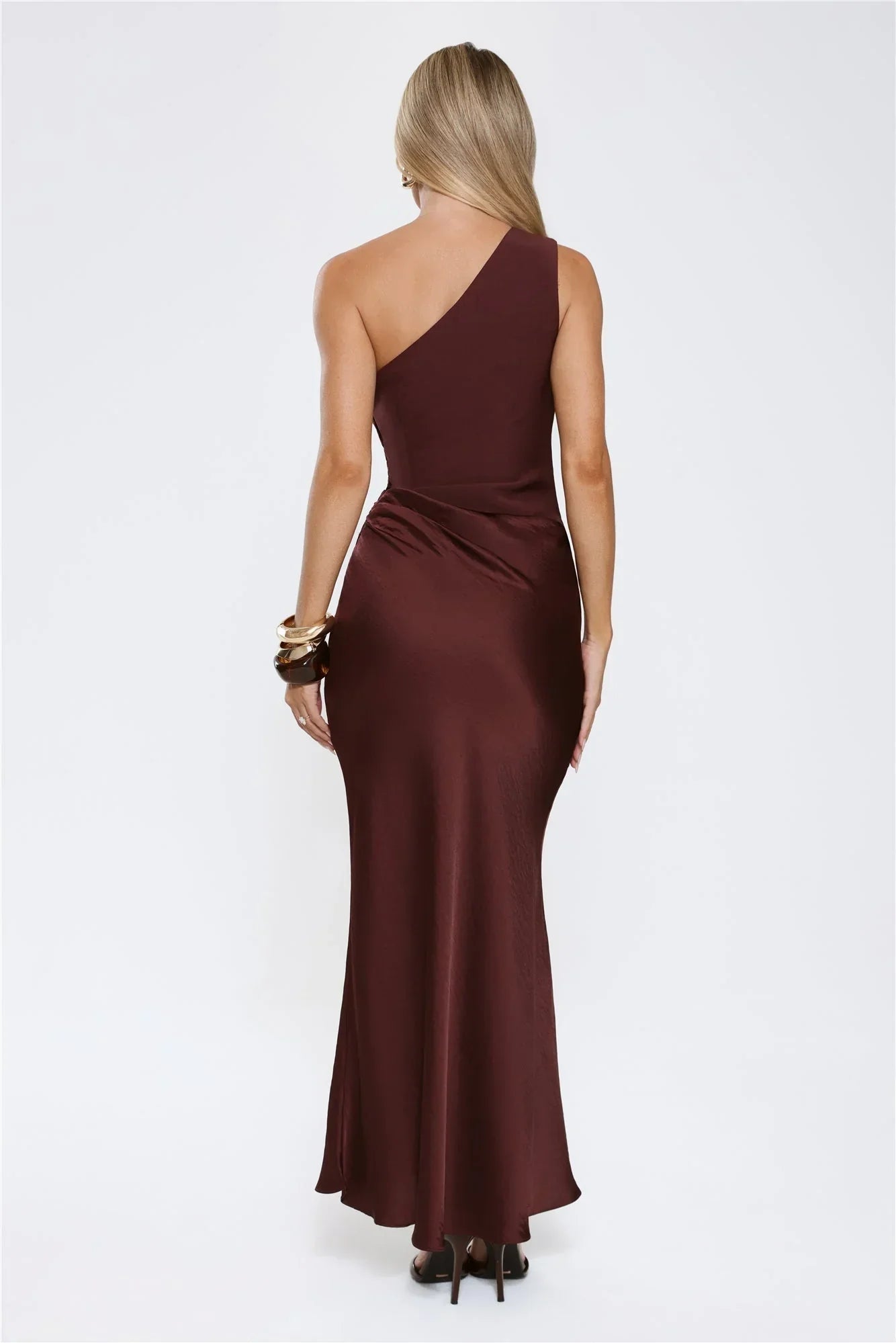 Aveline Maxi Dress Brown