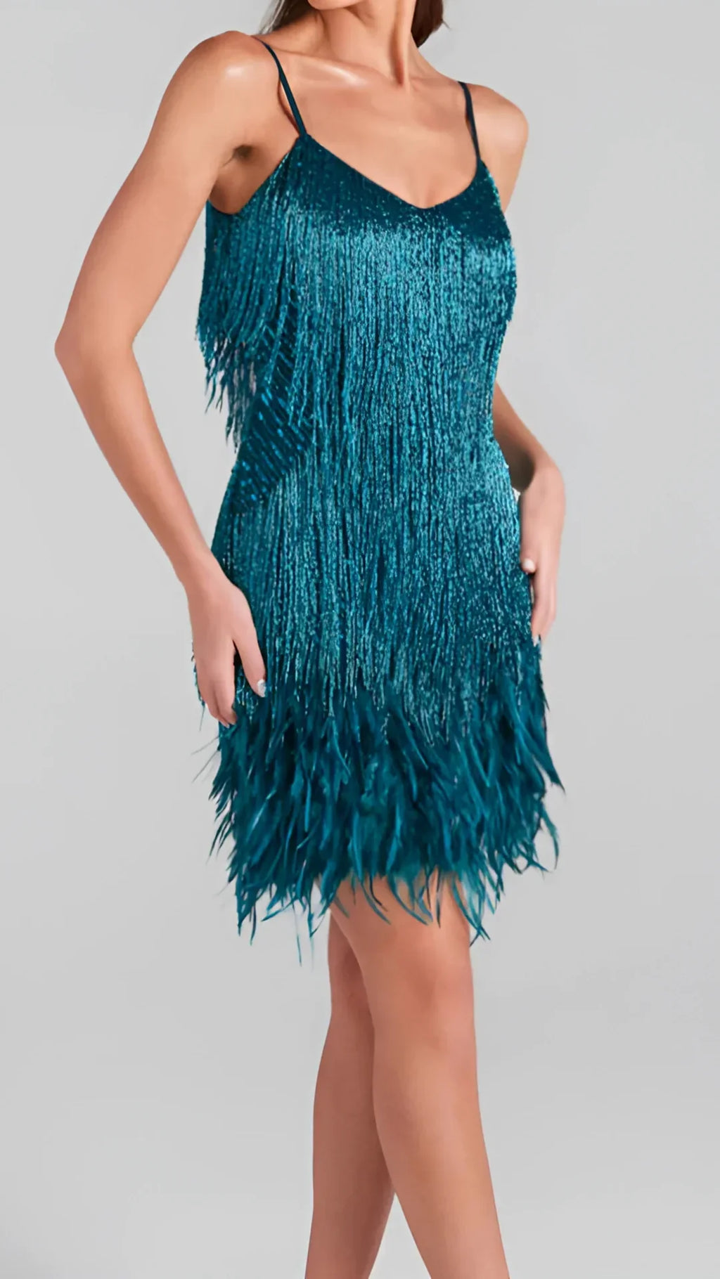 Cassandra Sequin Mini Dress