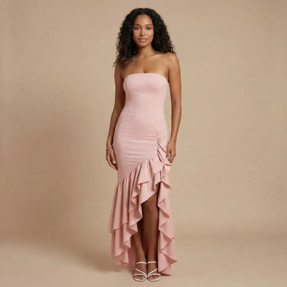 Alessia Ruffle Maxi Dress