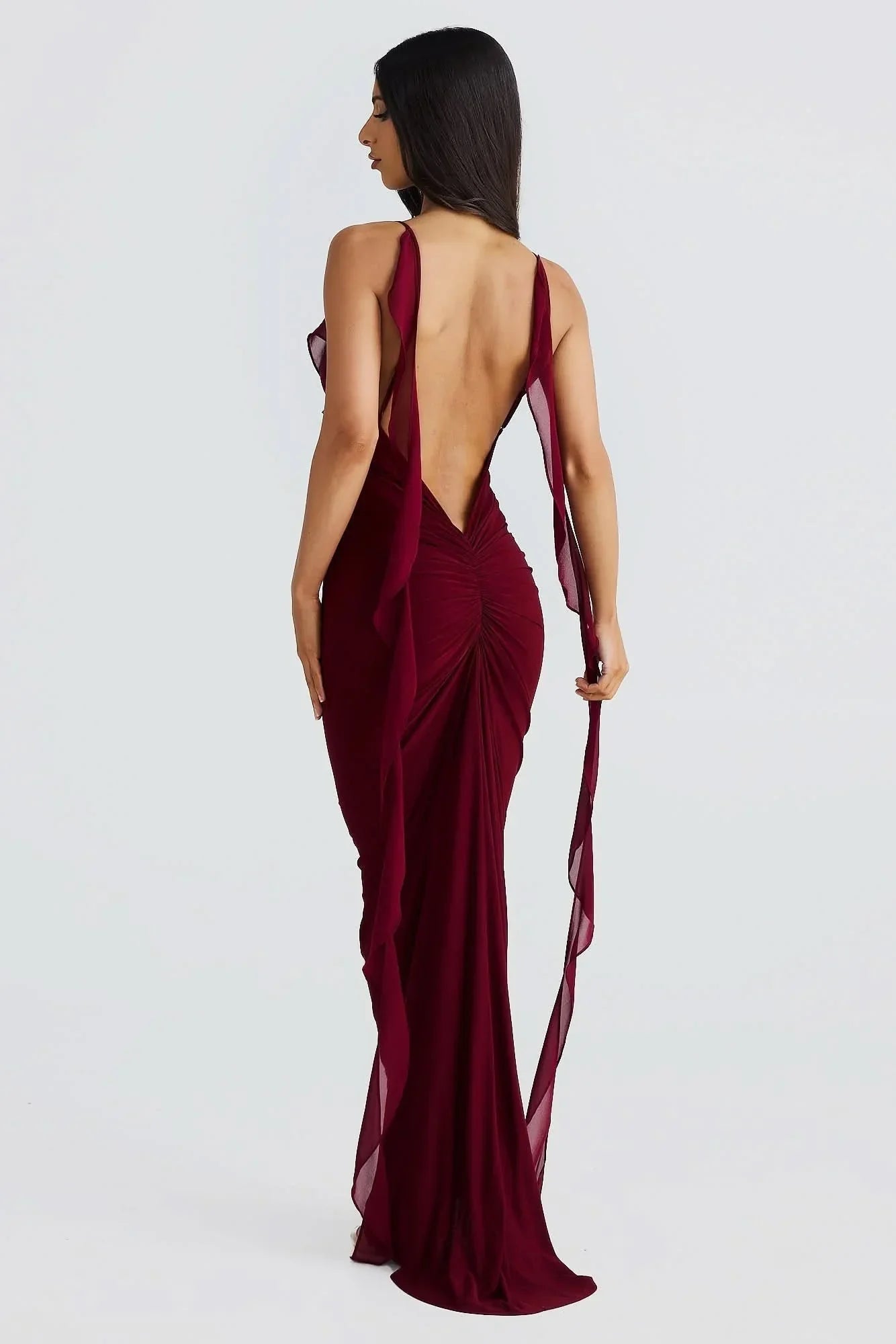 Camilla Ruffle Maxi Dress