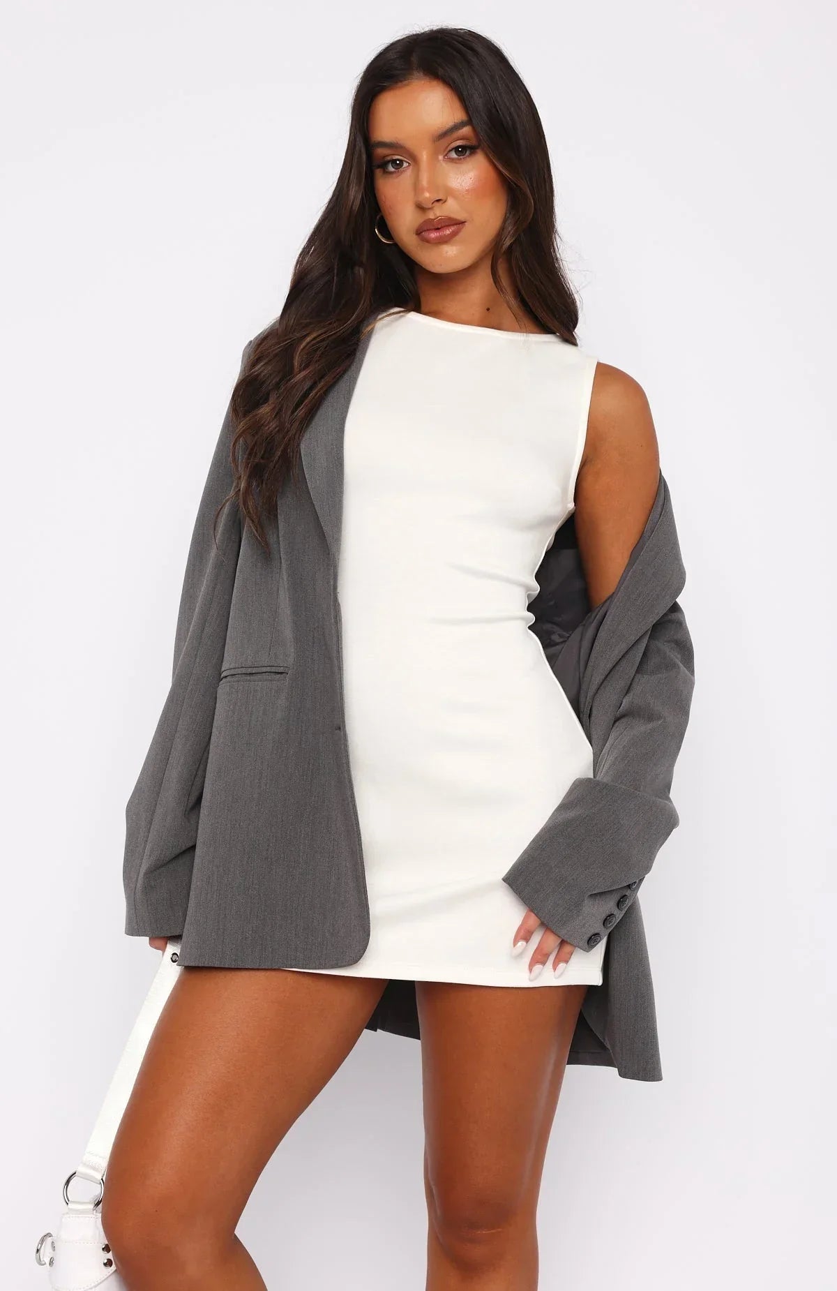 Ivory Riviera Mini Dress