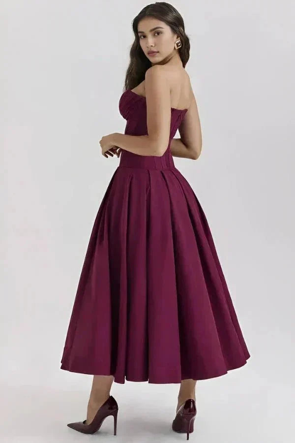 Scarlett Corset Midi Dress