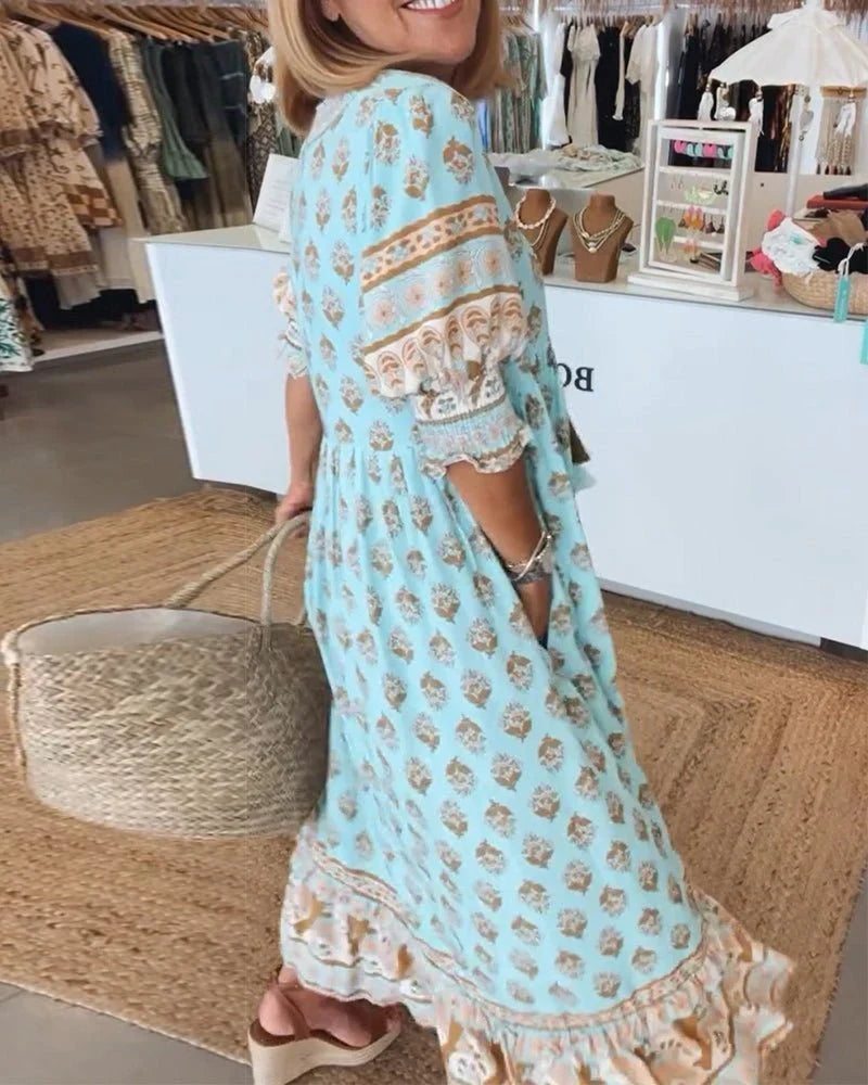 Rosalie Tiered Maxi Dress
