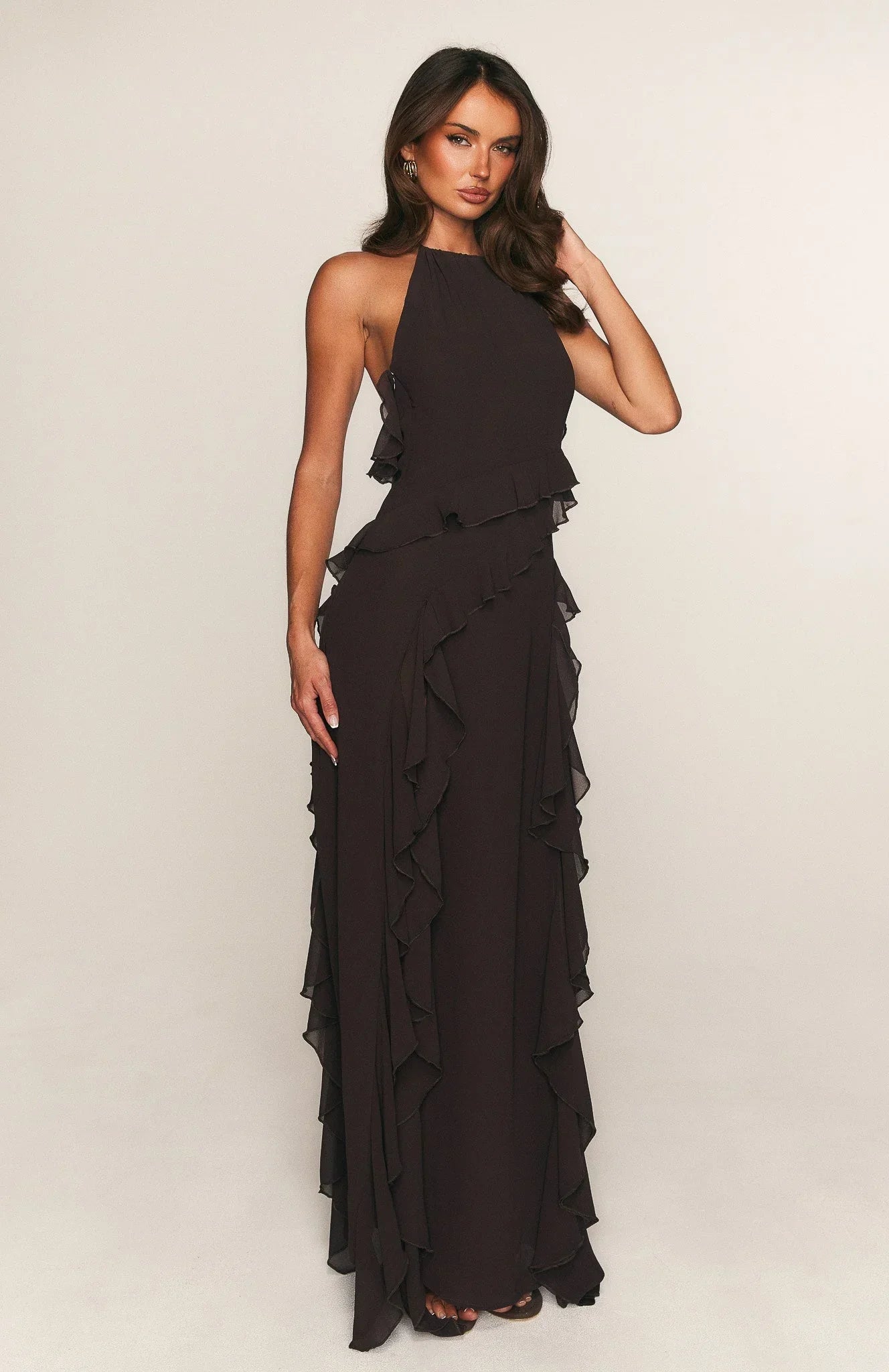 Chocolate Muse Maxi Dress