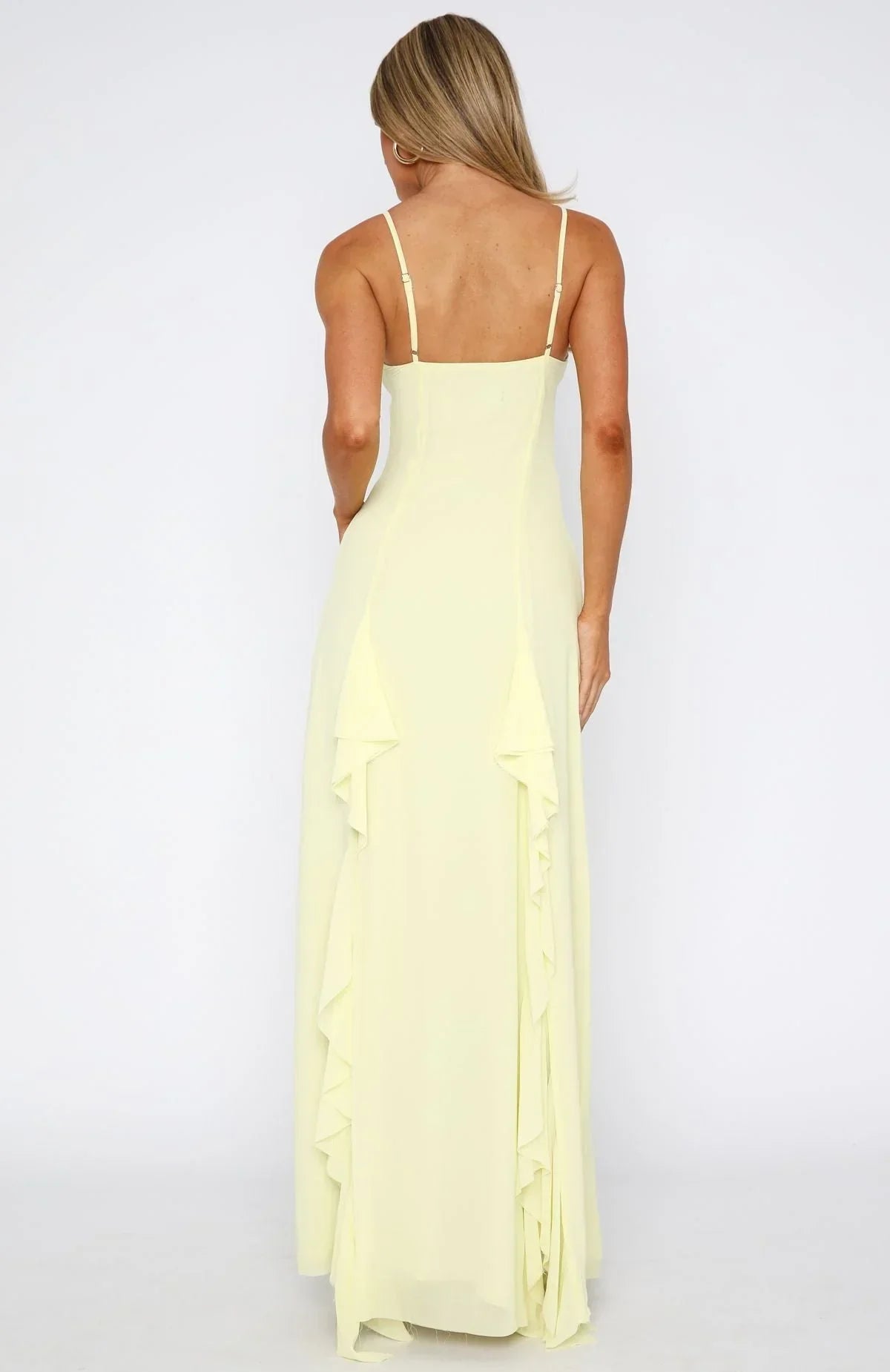 Lemon Solstice Maxi Dress