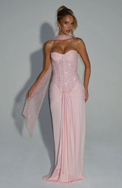 Arabella Sequin Maxi Dress