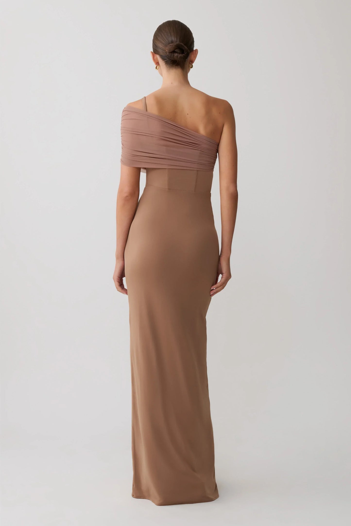 Hanh One Shoulder Maxi Dress