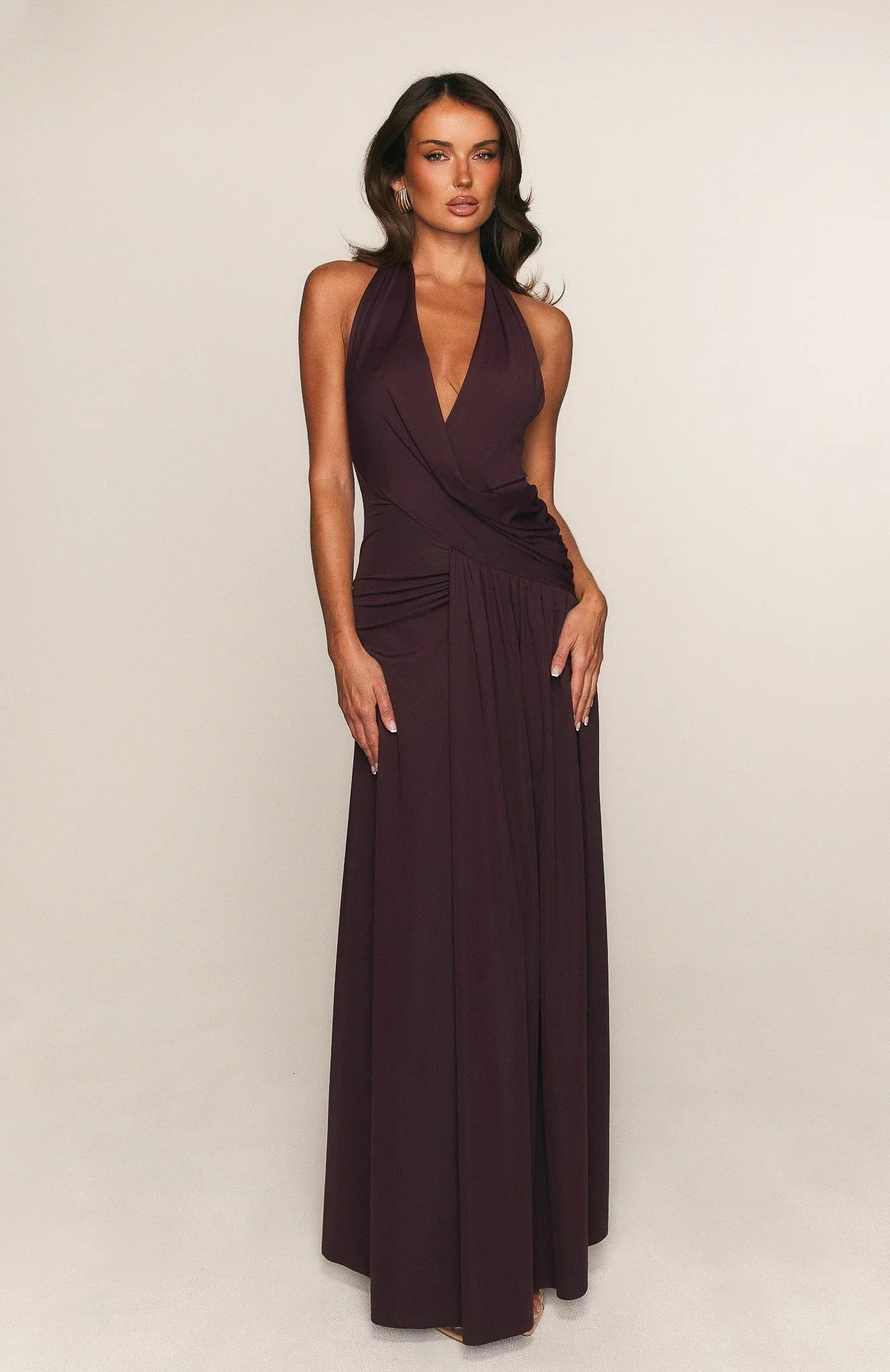 Cherry Illusion Maxi Dress