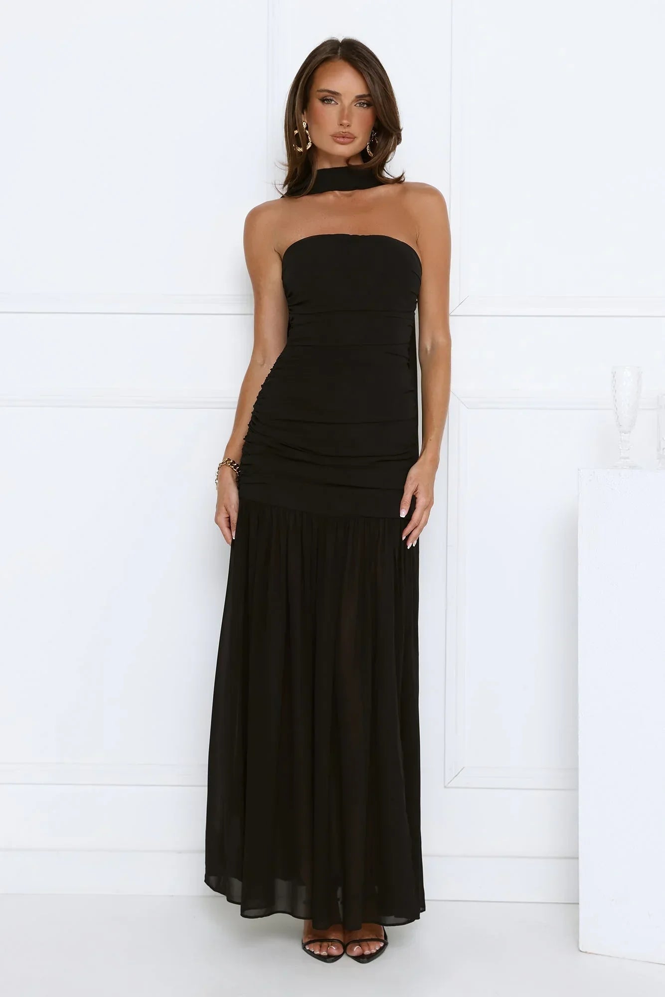 Aurelia Maxi Dress Black