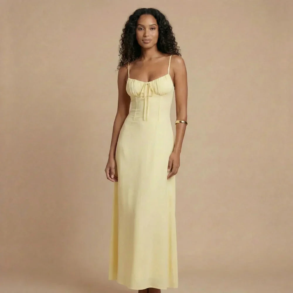 Isla Corset Maxi Dress