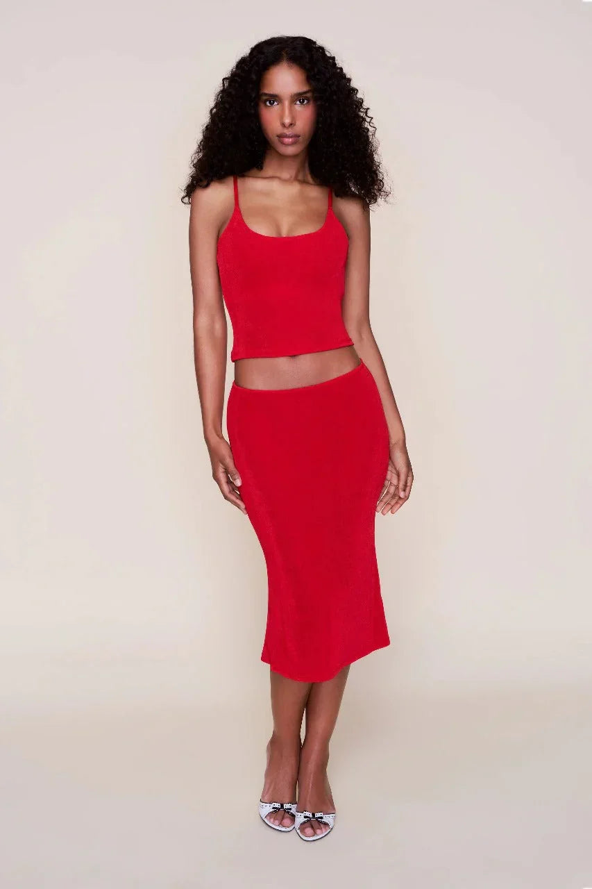Sienna Ribbed Midi Set Midi Dress