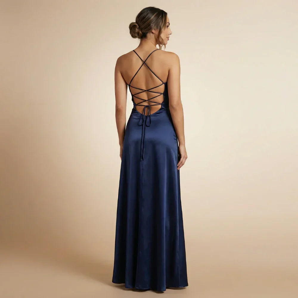 Delilah Ruched Maxi Dress