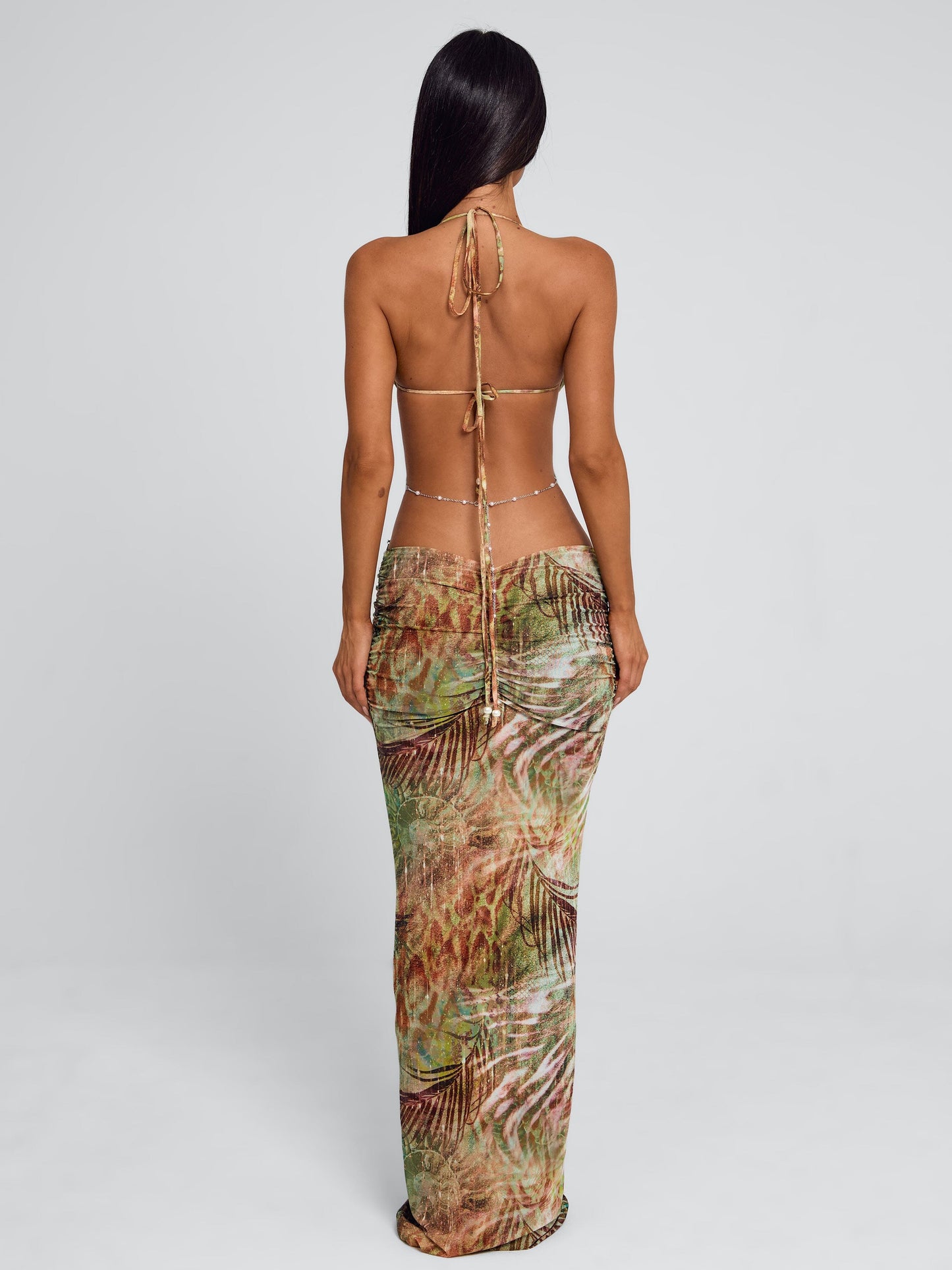 Caterina Sage Maxi Dress