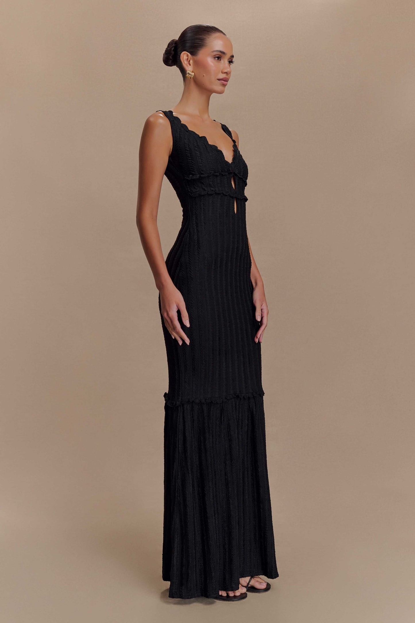 Natalie Off Shoulder Maxi Dress