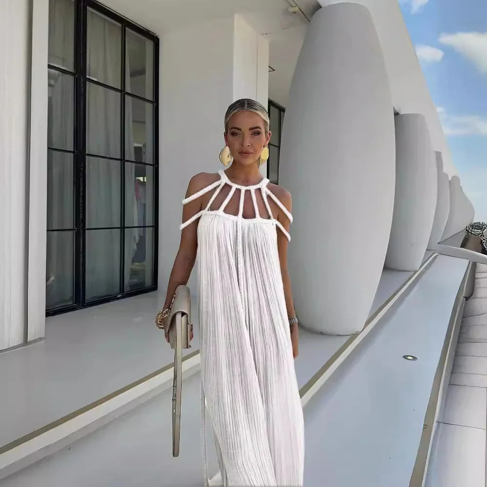 Artemis Braided Maxi Dress