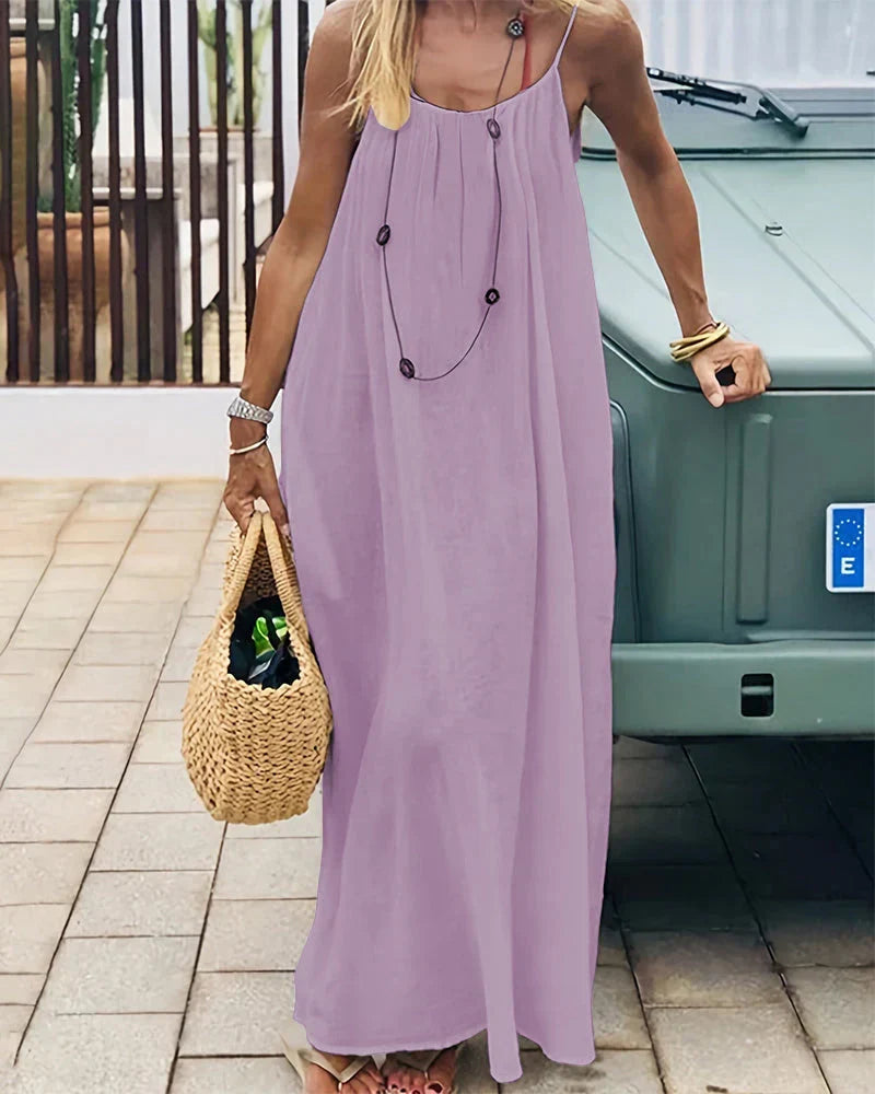 Sienna Backless Maxi Dress