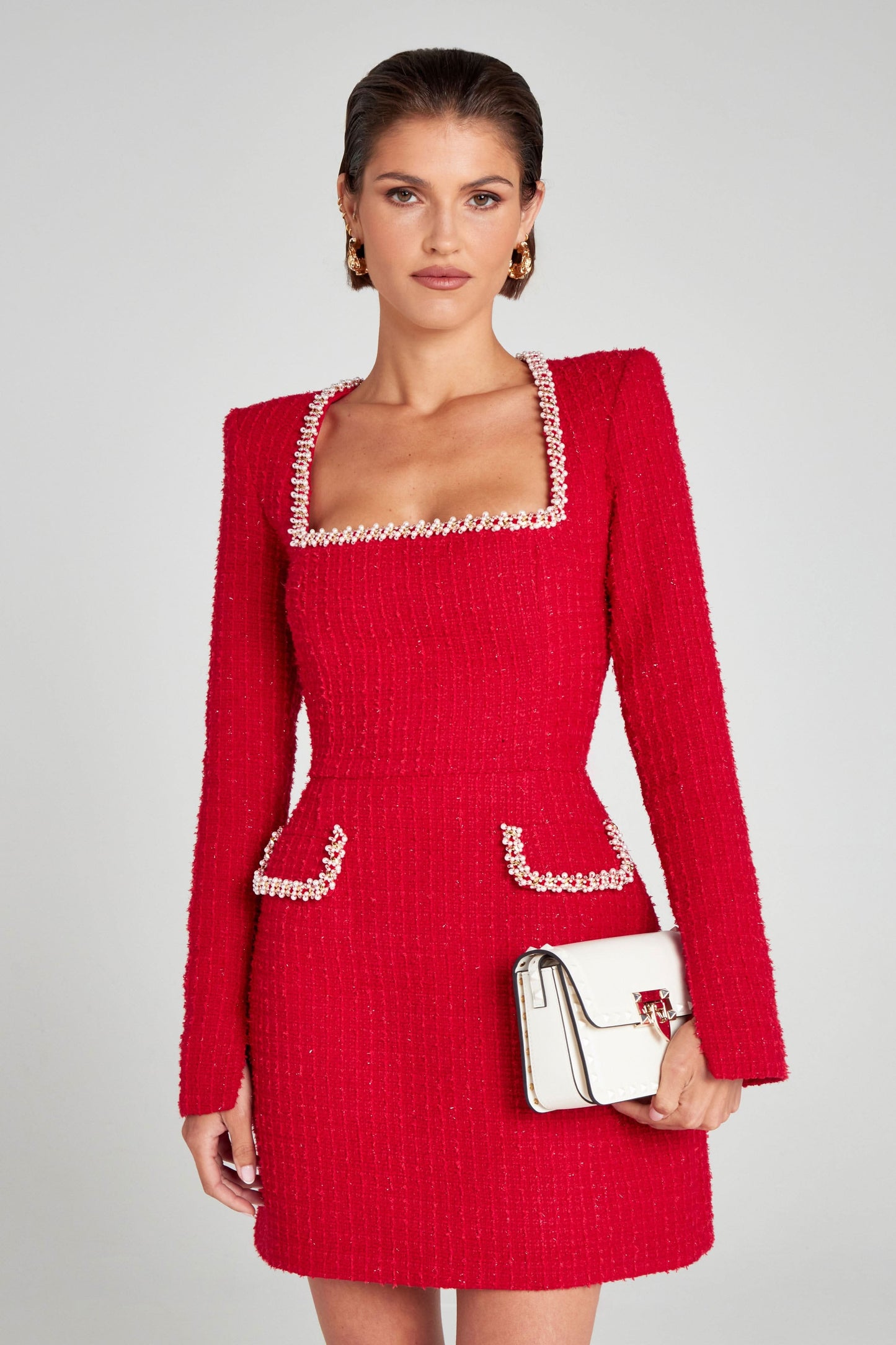 Emilia Tweed Mini Dress