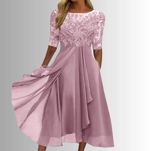 Arabella Lace Midi Dress