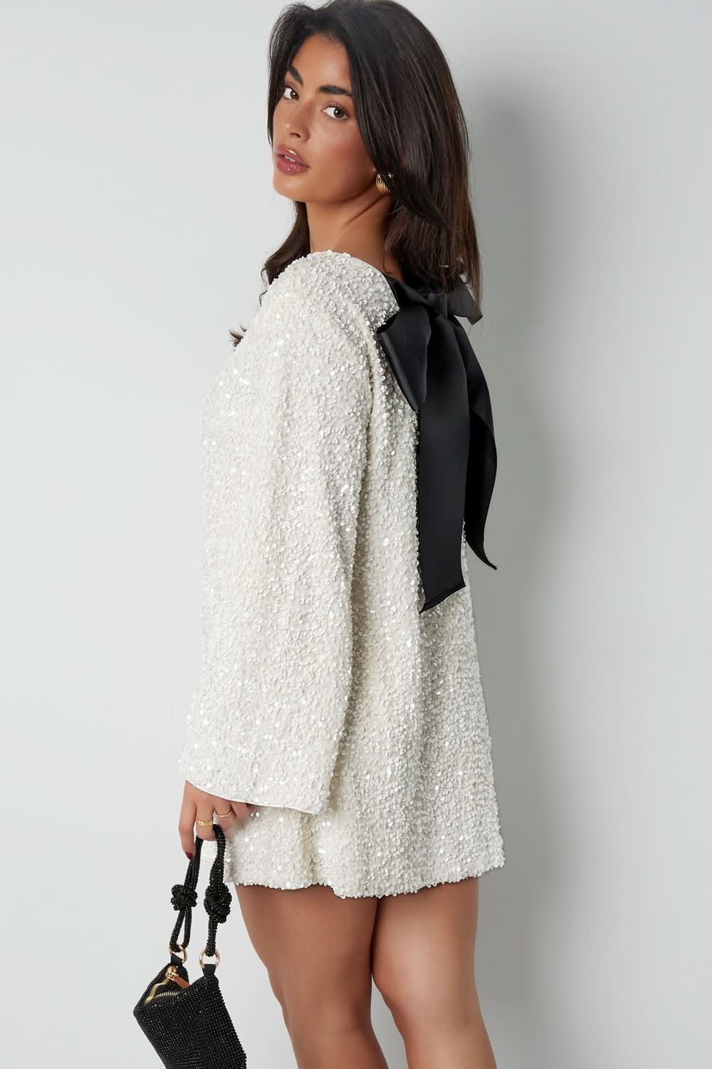 Giselle Bow Mini Dress