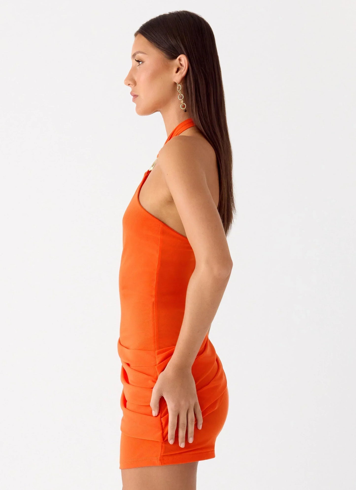 Henrietta Mini Dress Orange