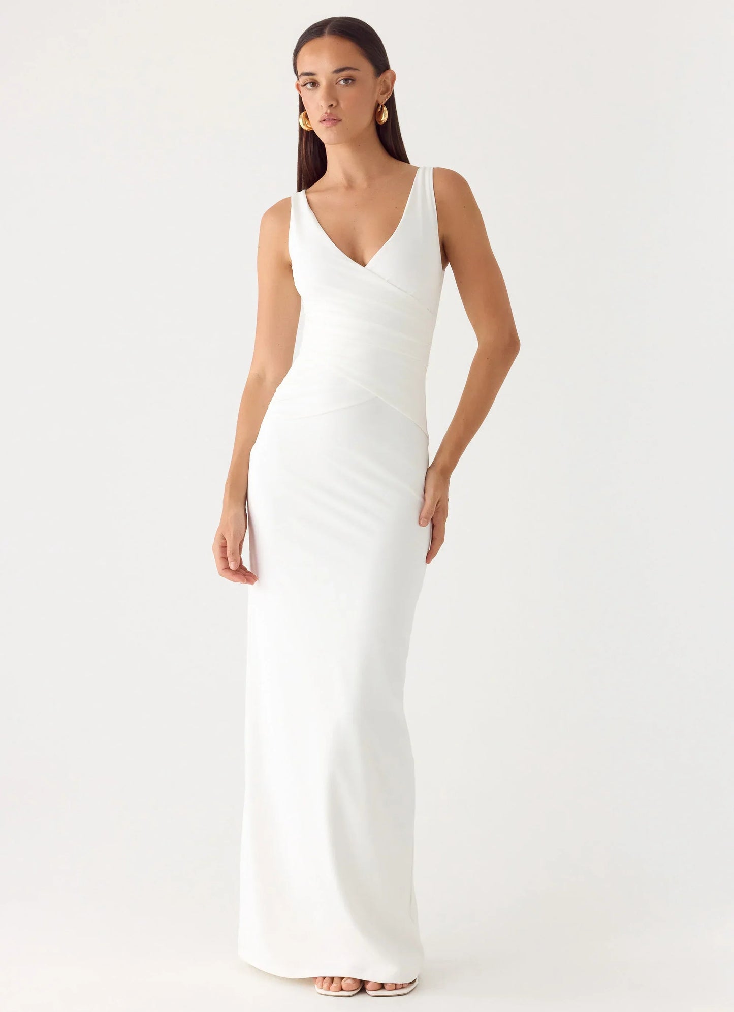 Nerine Maxi Dress White