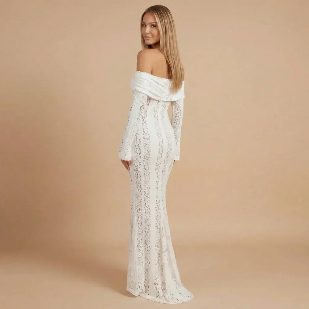 Celeste Lace Maxi Dress