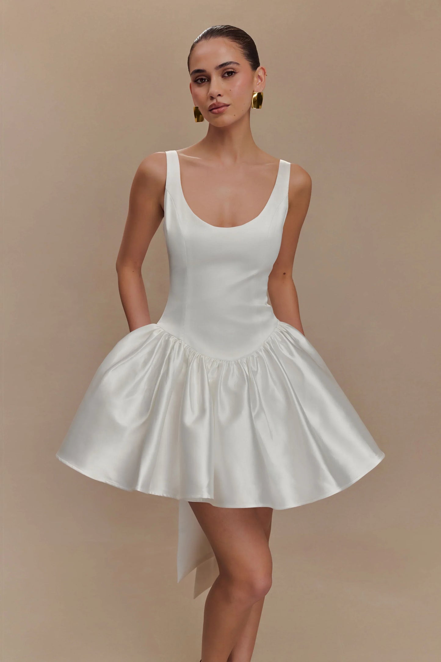 Felicia Bow Mini Dress