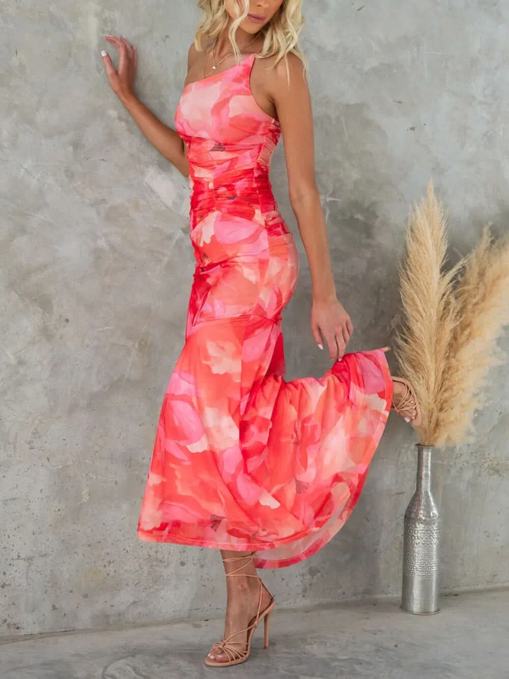 Emilia Ruched Maxi Dress