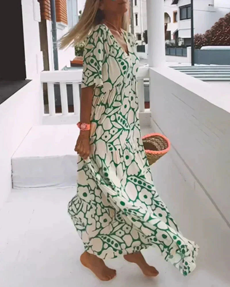 Peyton Floral Maxi Dress