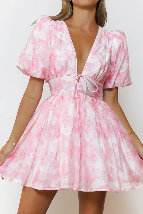 Buttercup Whispers Mini Dress Pink