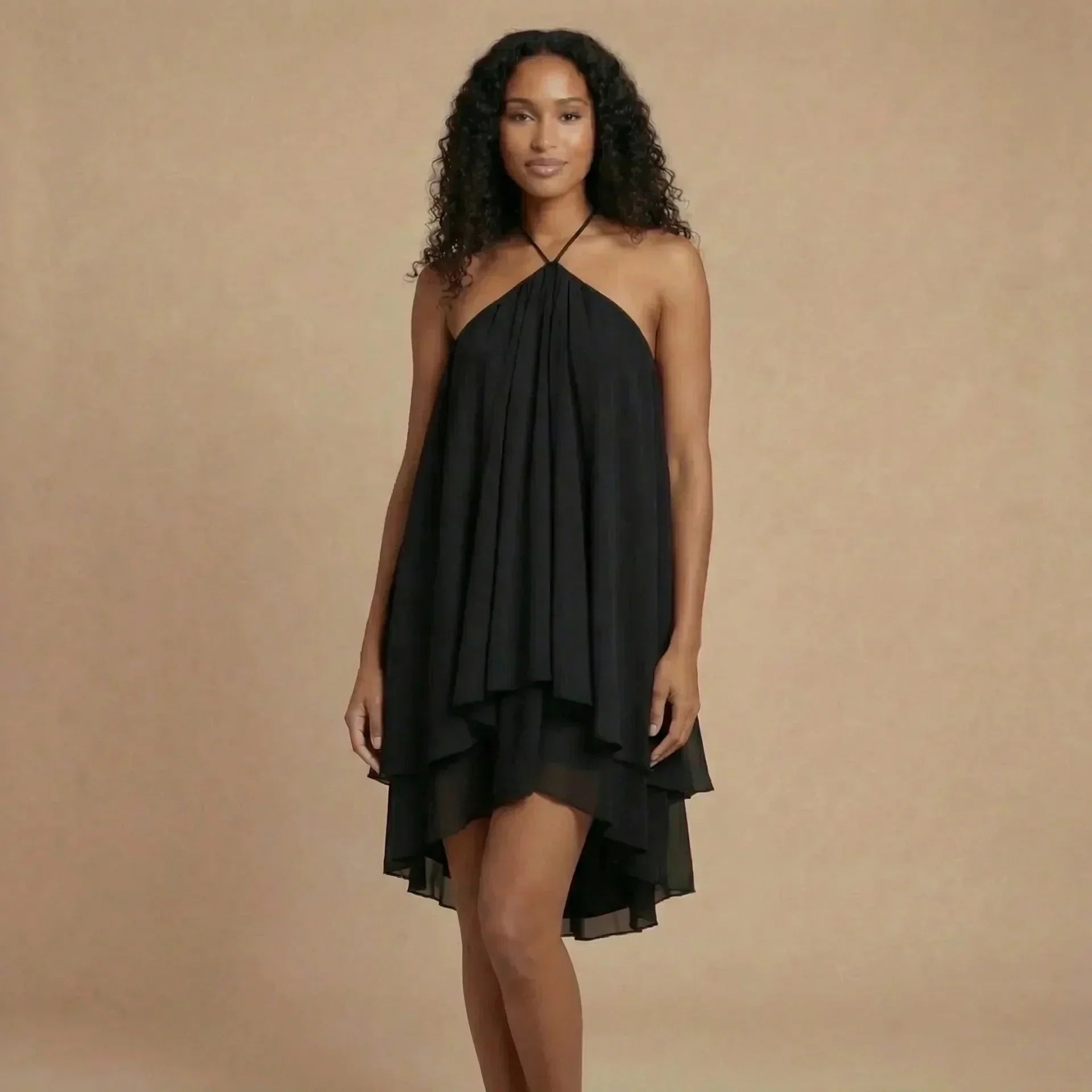 Adriana Backless Mini Dress