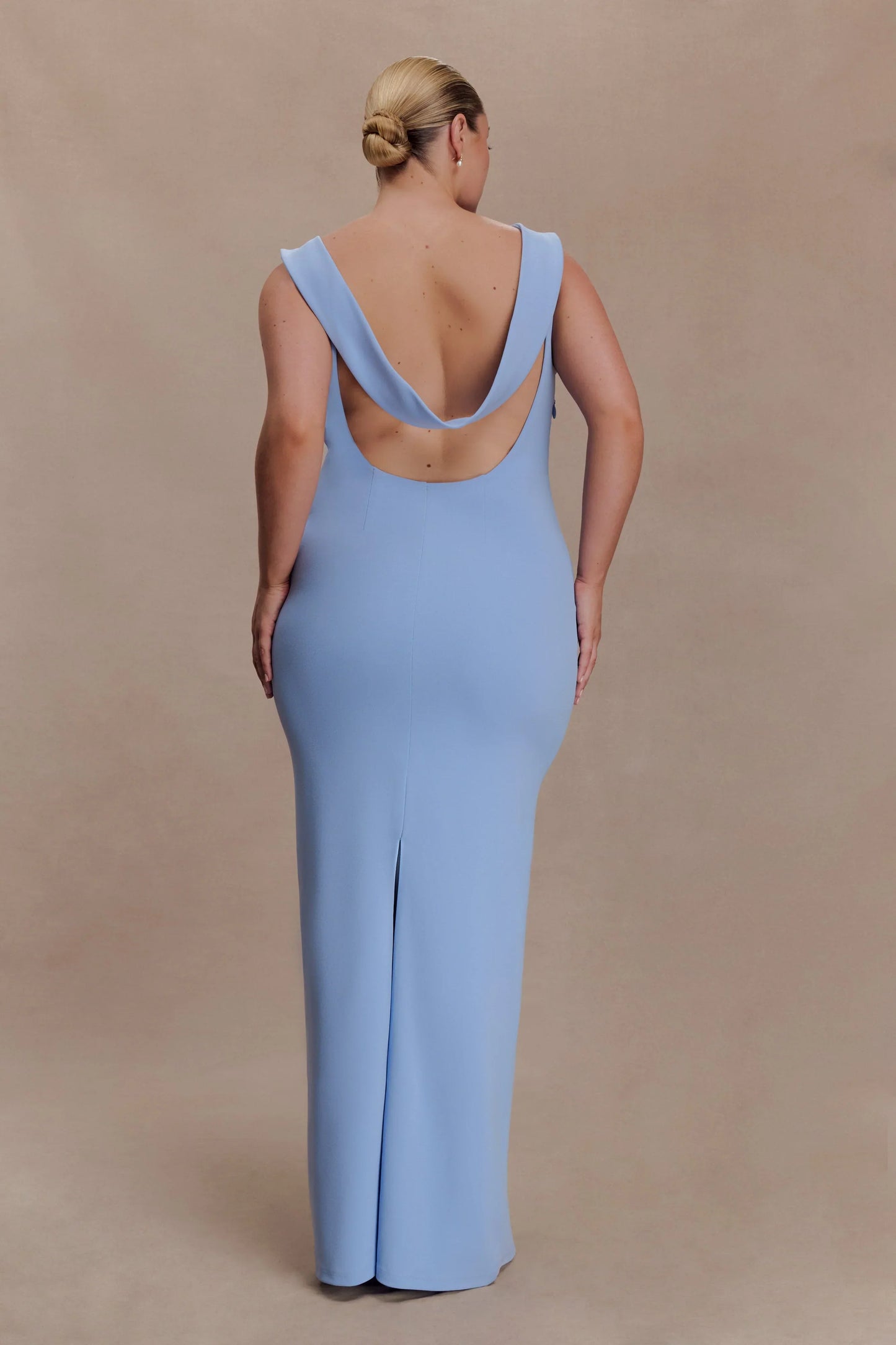 Galilea Crepe Maxi Dress