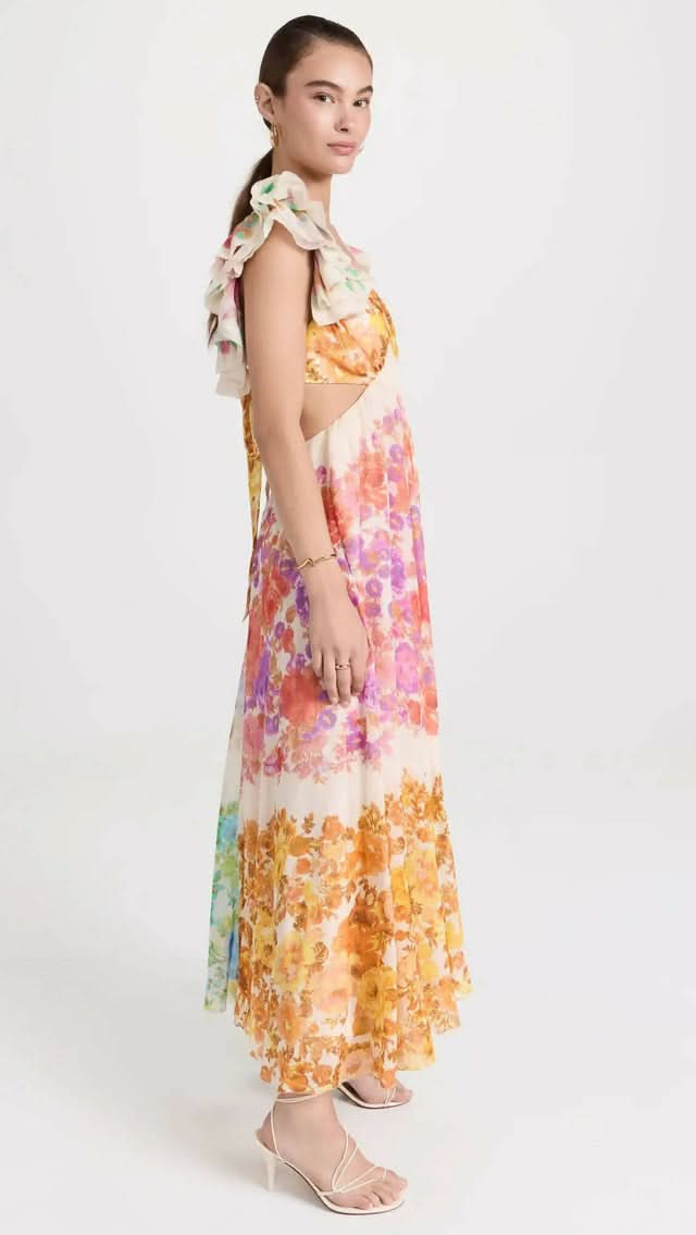 Iris Cutout Maxi Dress
