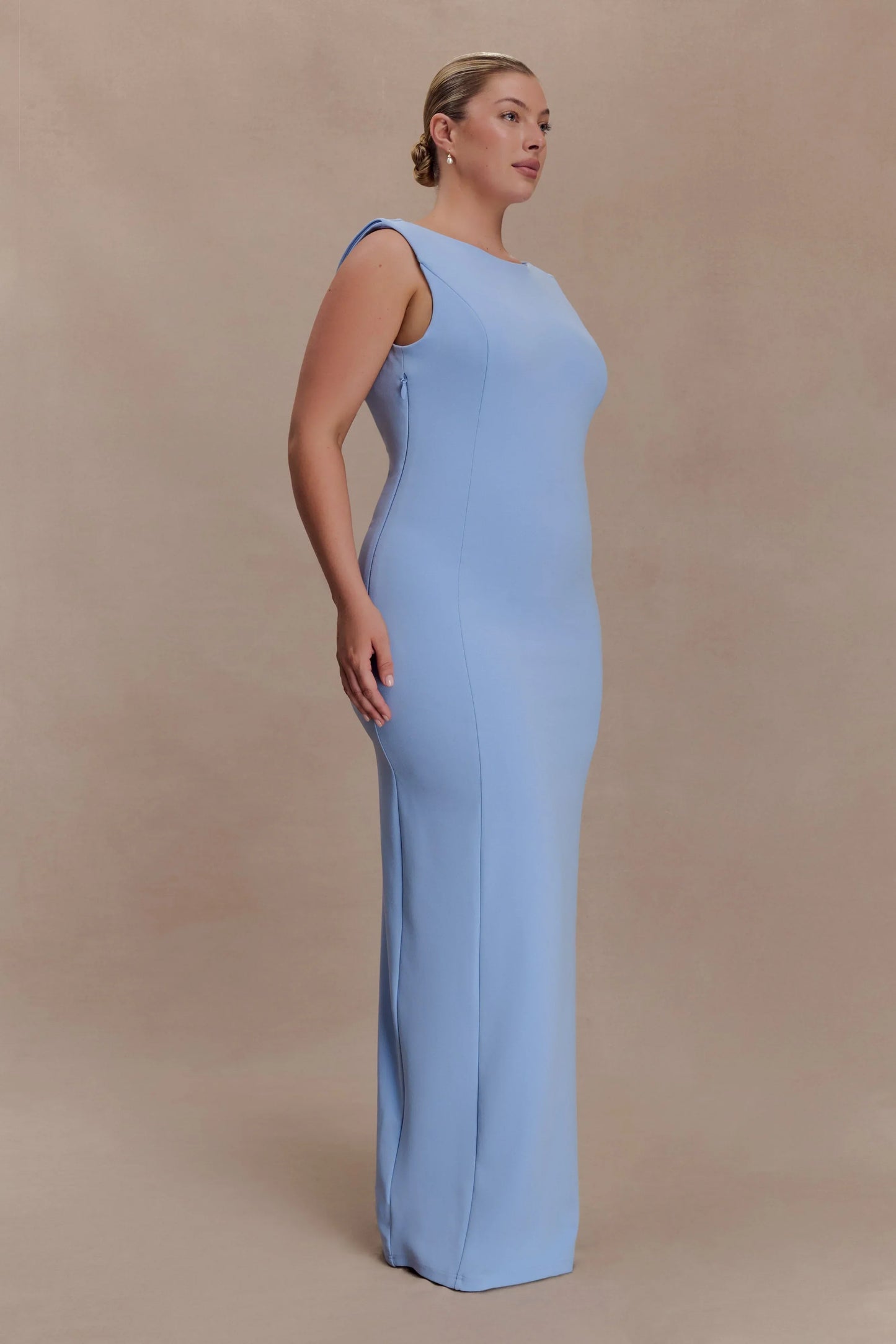 Galilea Crepe Maxi Dress