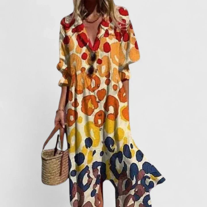 Ophelia Floral Maxi Dress