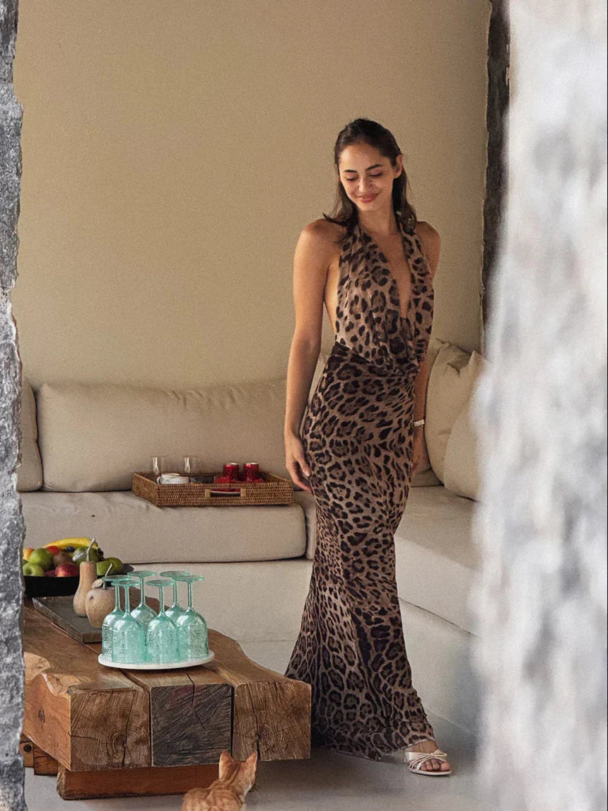 Sienna Backless Maxi Dress