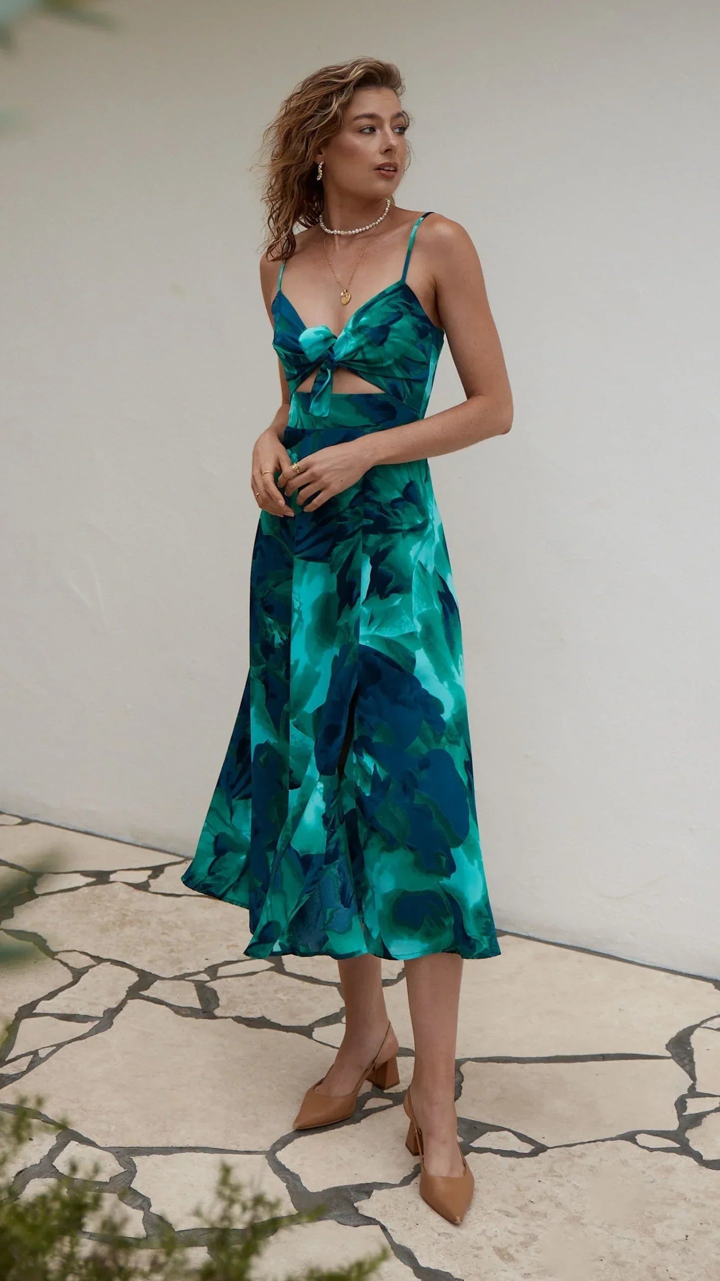 Eloise Cutout Midi Dress