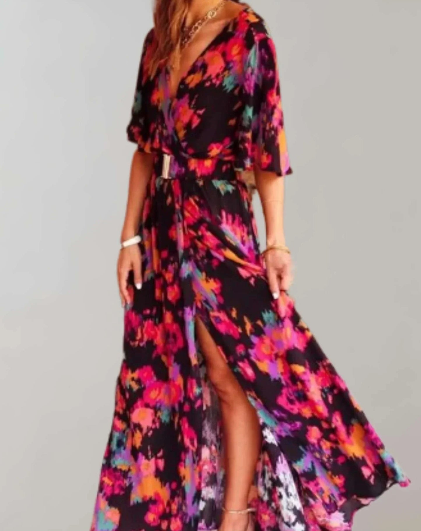Catalina Wrap Maxi Dress