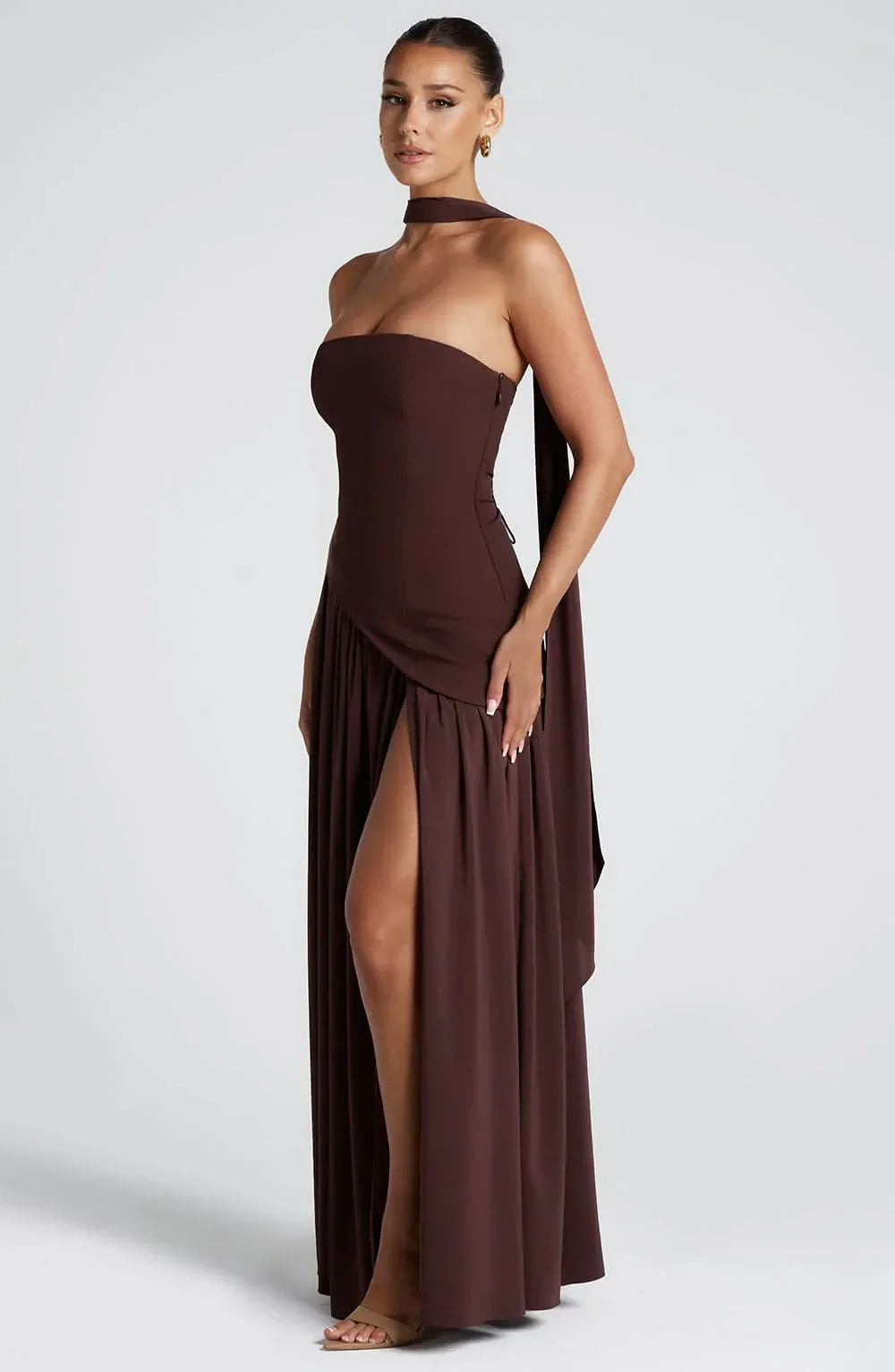 Isolde Wrap Maxi Dress