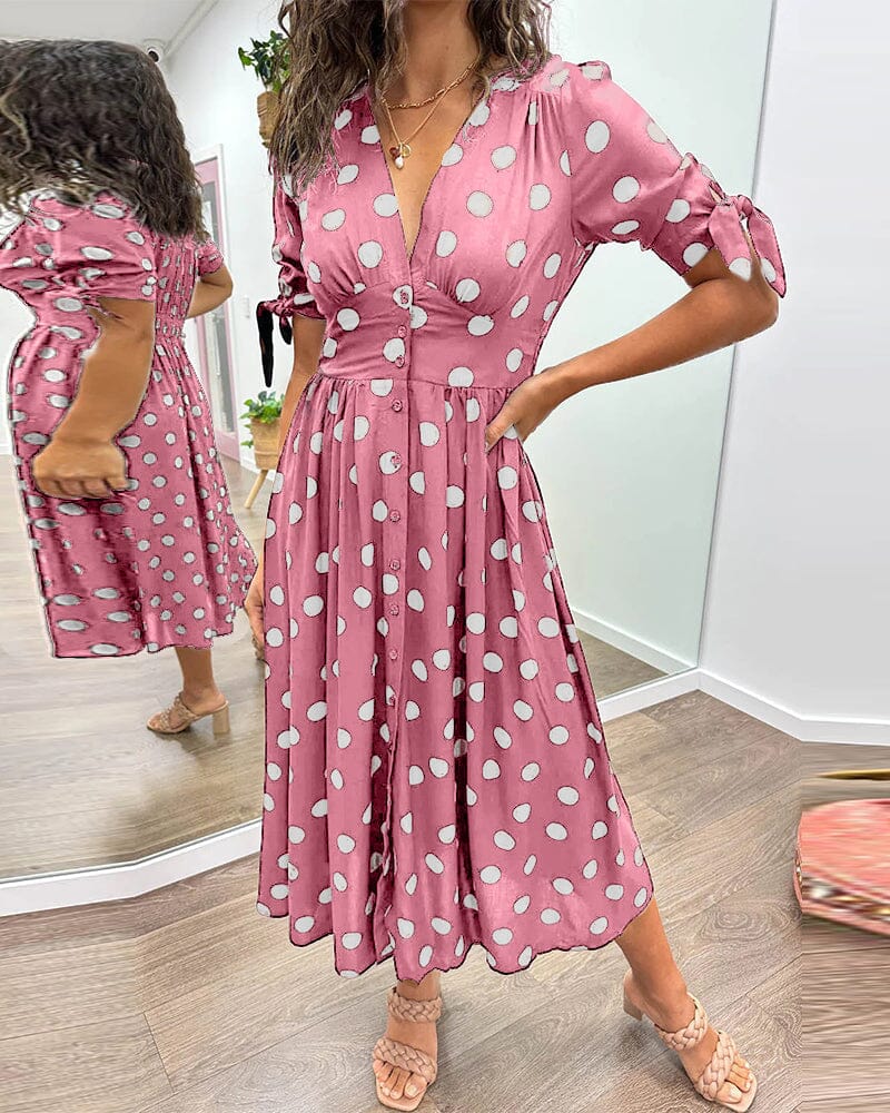 Morgan Wrap Midi Dress