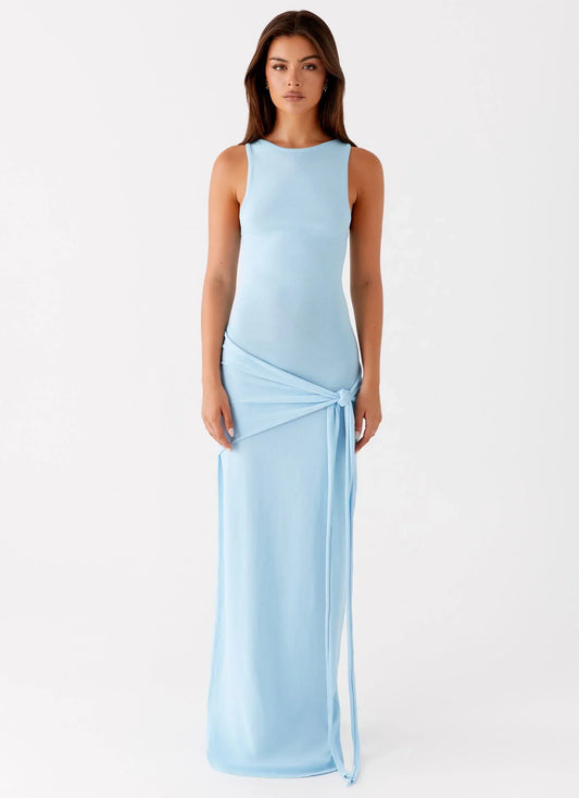 Leona Maxi Dress - Turquoise