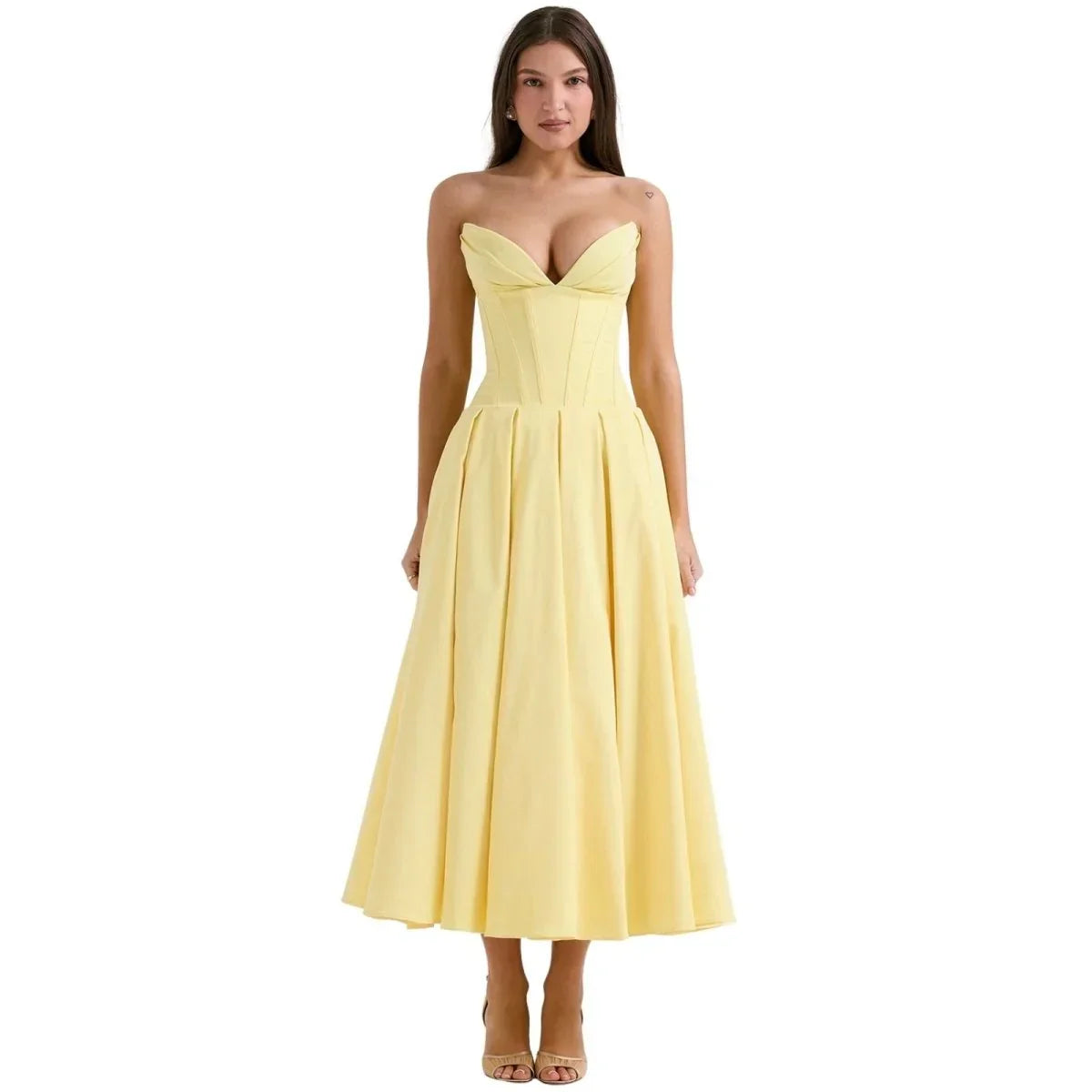 Scarlett Corset Midi Dress