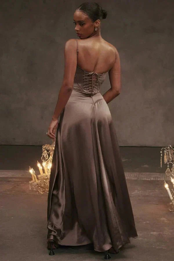Cecilia Corset Maxi Dress