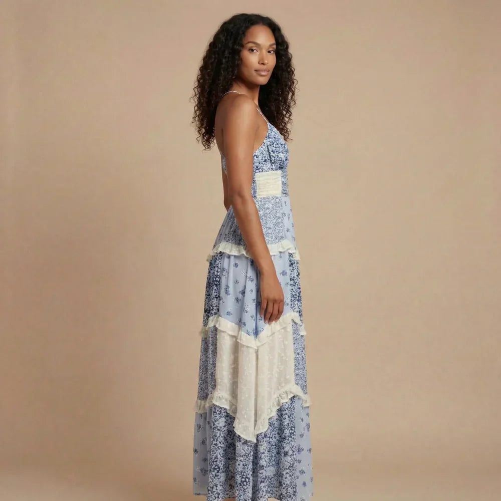 Rosemary Ruffled Maxi Dress