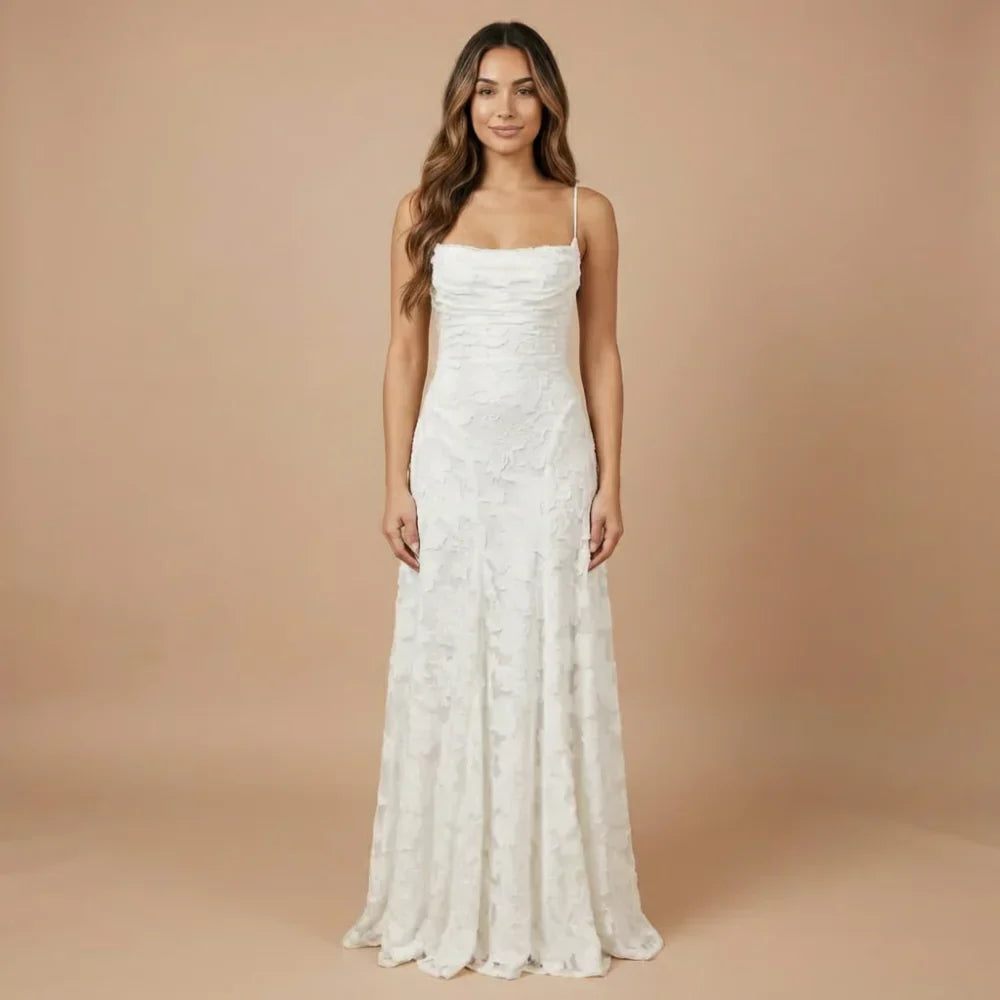 Floral Lace Maxi Dress