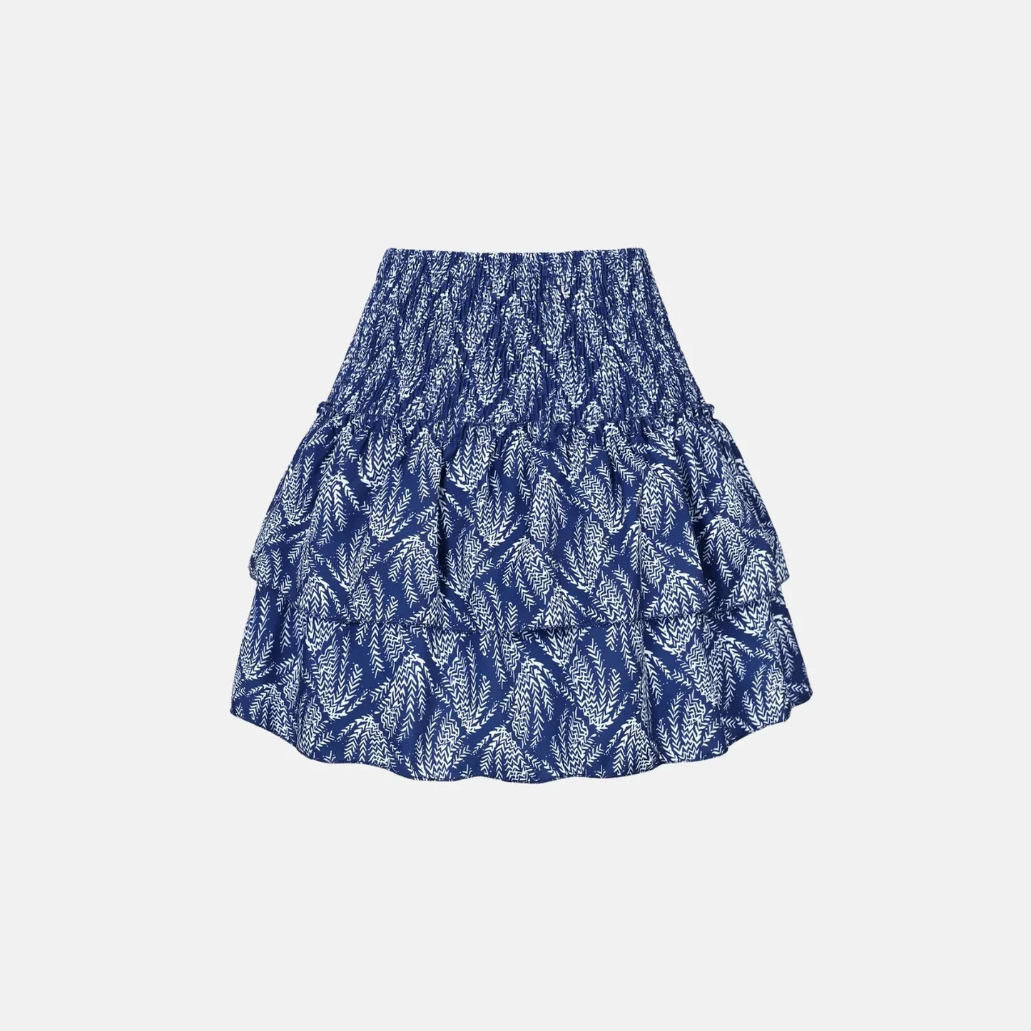 Sage Ruffle Mini Skirt Mini Dress