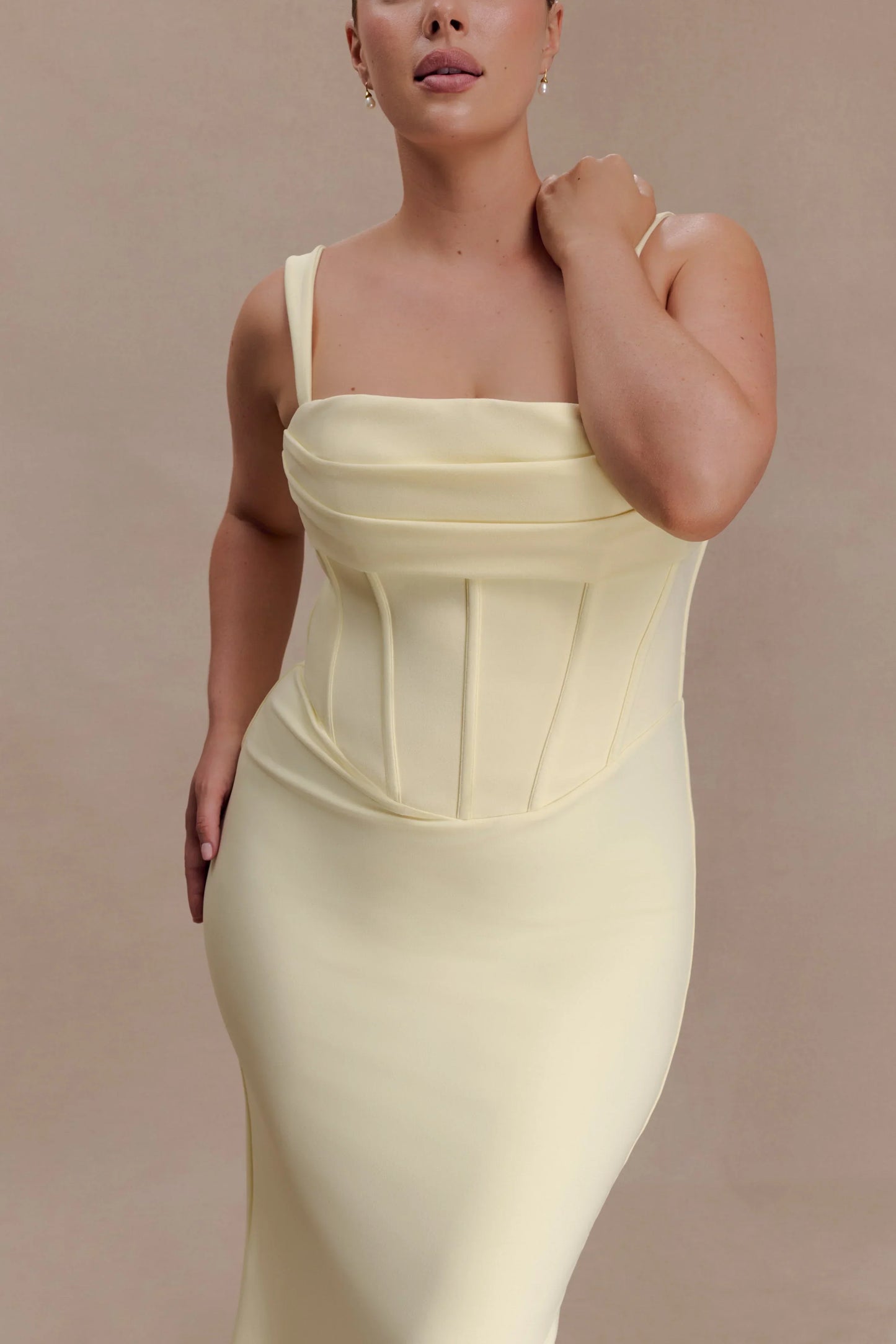Luella Corset Maxi Dress